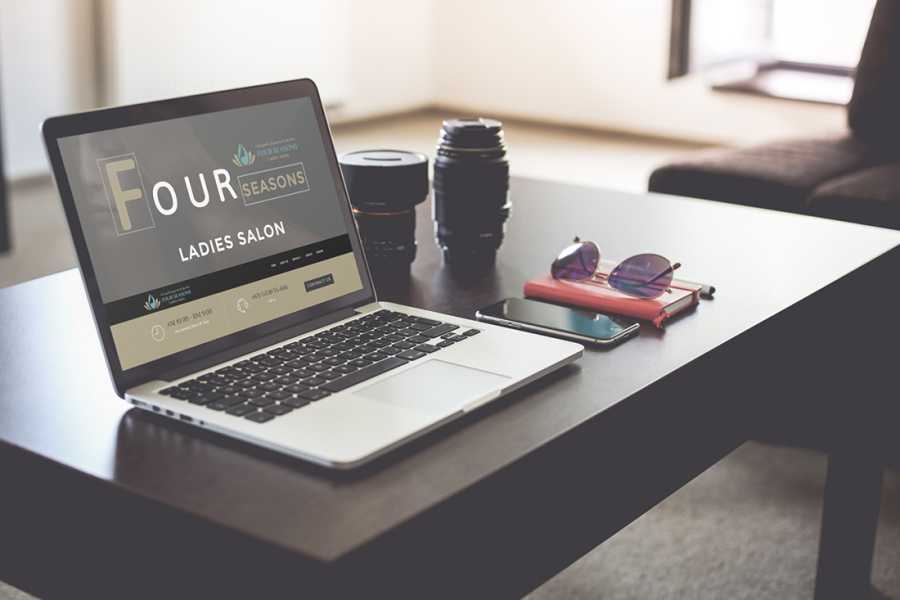 تصميم موقع FOUR SEASONS LADIES SALON 11